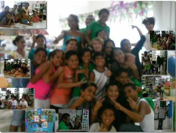 Les 6ème Poreho du collège Henri Hiro au Salon du livre Les 6ème Poreho du collège Henri Hiro au Salon du livre