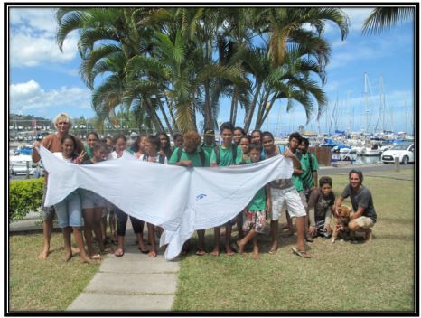 La classe de 5ème Moana à la rencontre des baleines